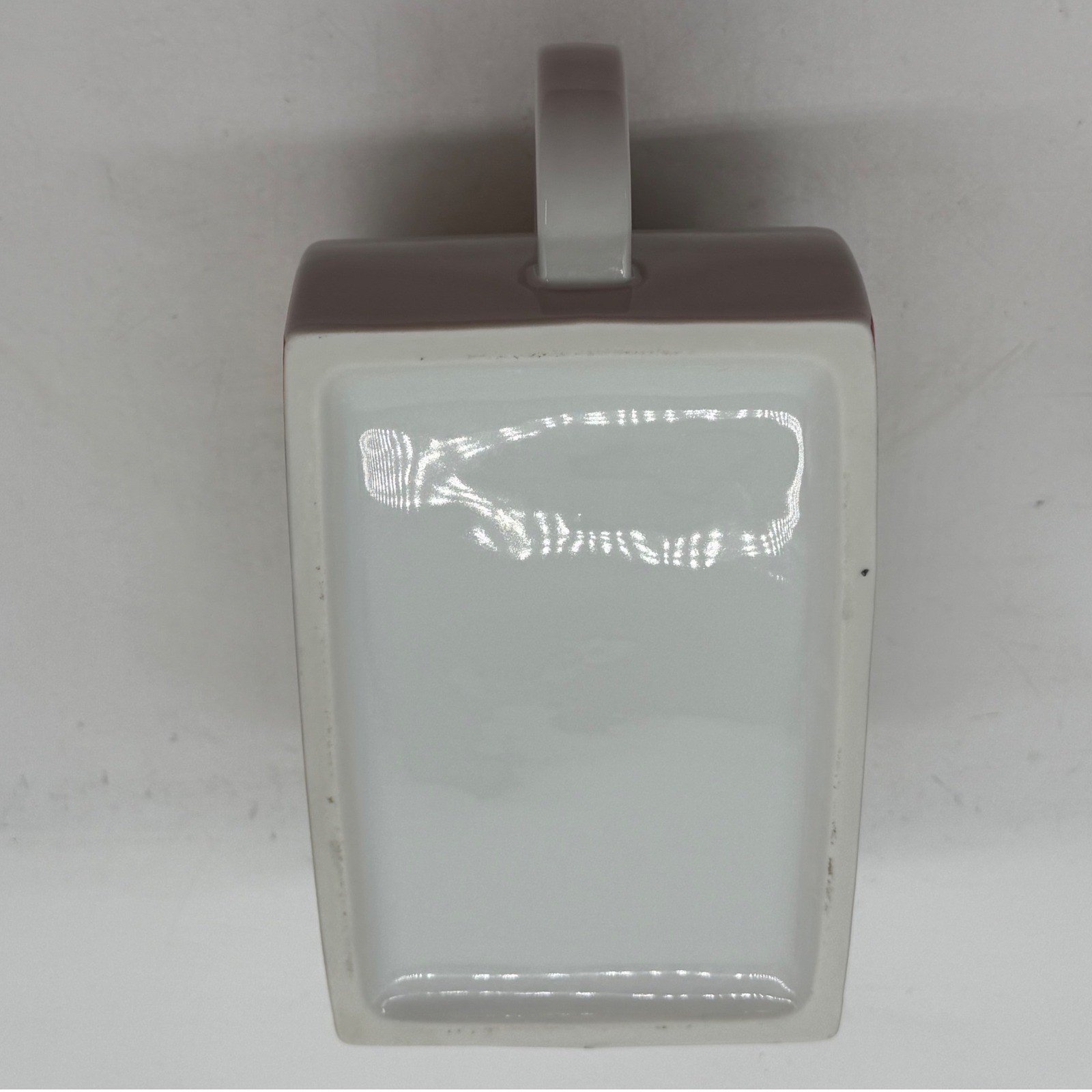 Vtg 80s Rainbow Landscape Ceramic Teapot Semi Circle Pop Art Novelty Kitsch