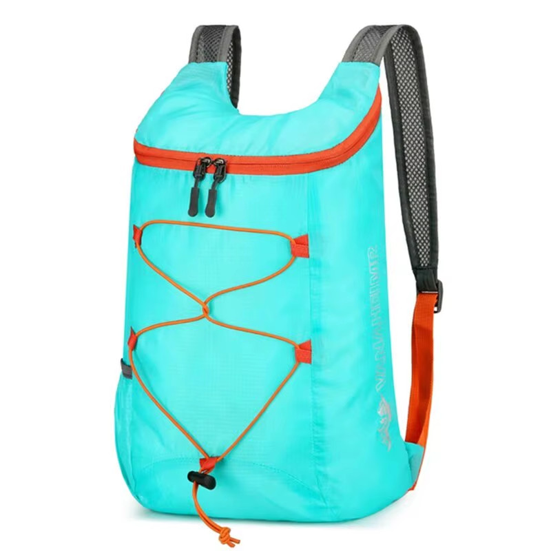 Multifunctional Outdoor Folding Backpack High Density Lightweight Waterproof Nyl