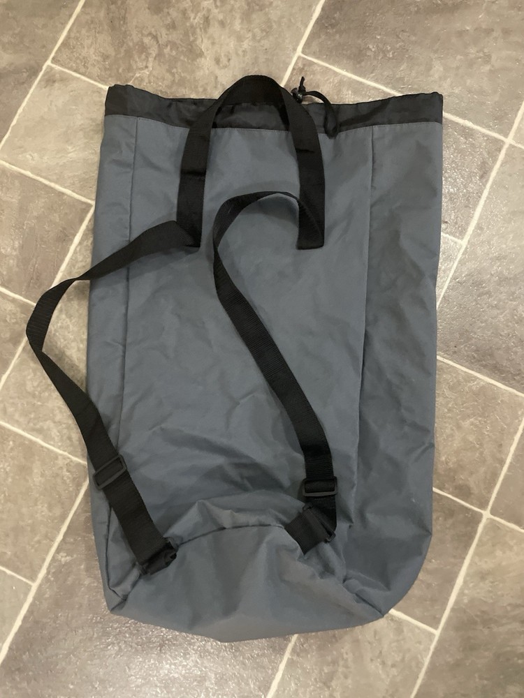 Dark Grey Laundry Backpack Large Heavy Duty Bag for College Students