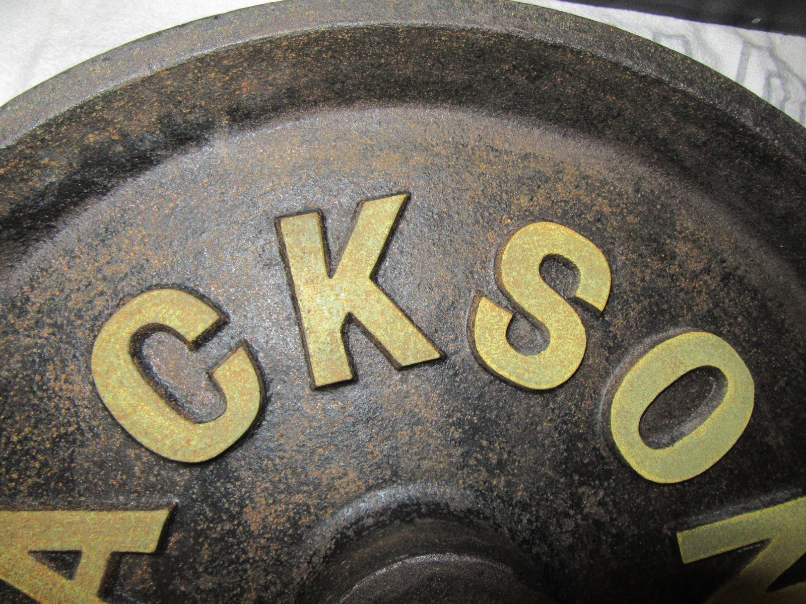 Vintage Jackson Olympic Deep Dish 1st Generation 35# Plate