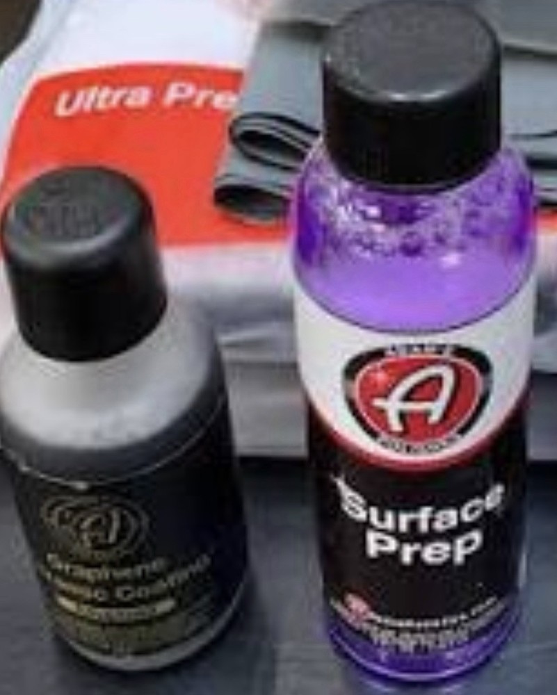 AUTHENTIC -Adam’s Advanced Graphene Ceramic Coating 60ML & Panel Prep 4 Oz