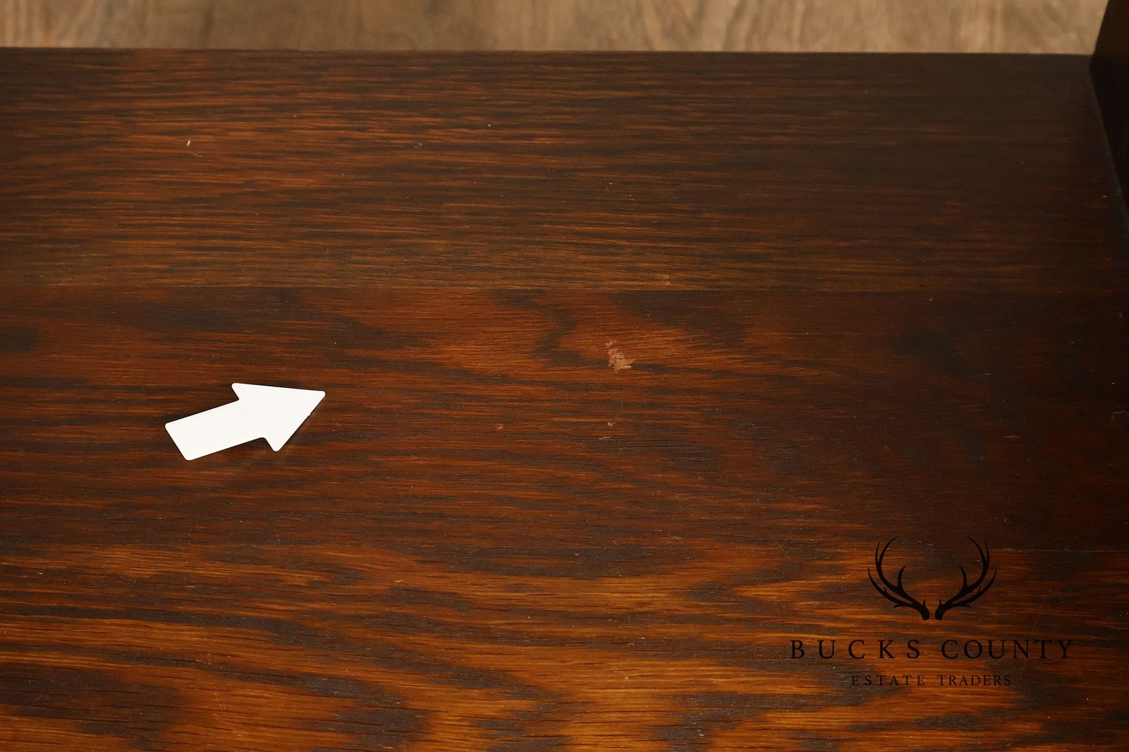 Antique Grand Rapids Arts And Crafts Mission Oak Magazine Stand