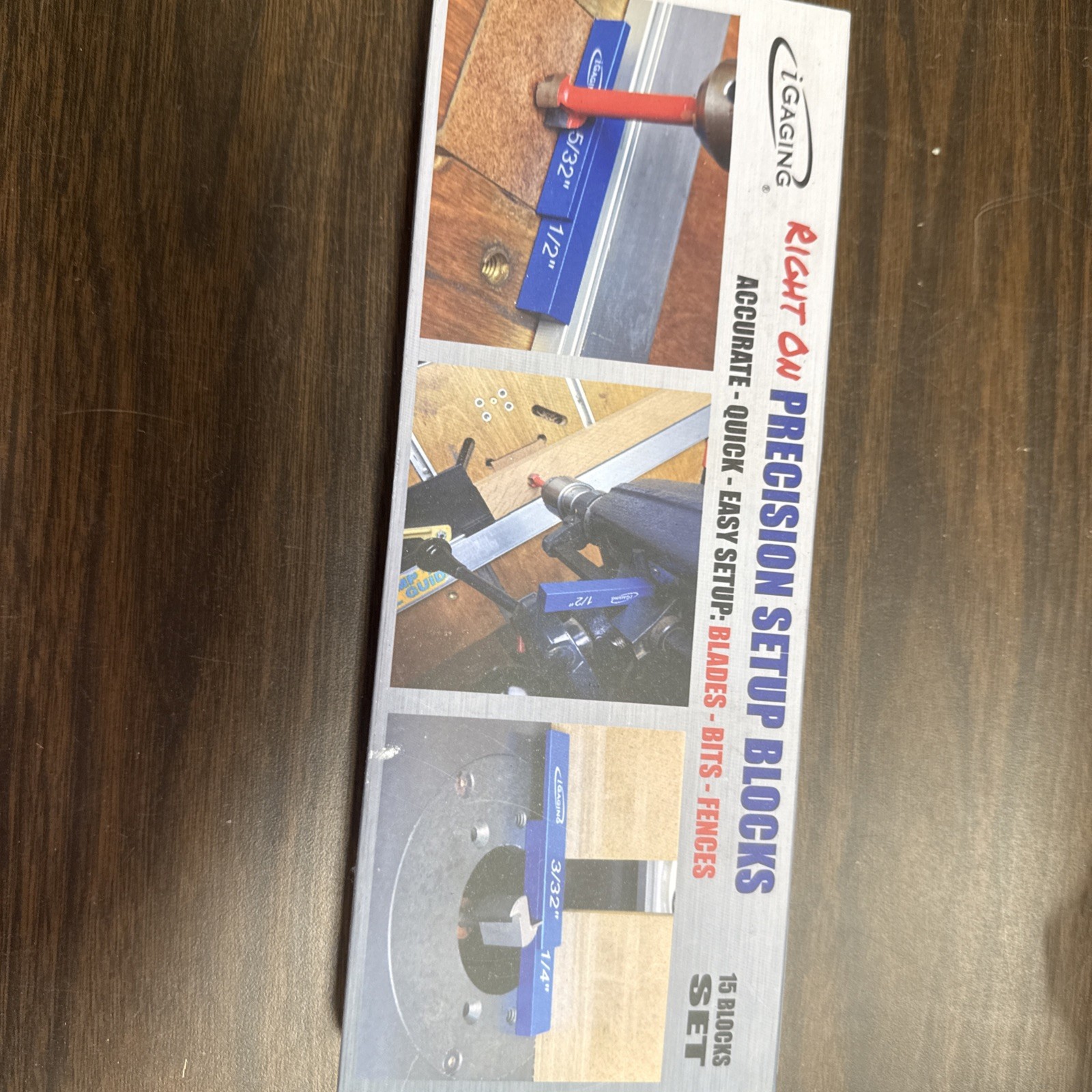 iGAGING PRECISION SETUP BLOCKS SET (15 PIECEs) With CASE New Open Box