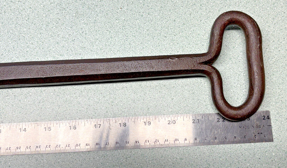 Antique Signed Blacksmith Hand Forged Siding Slick Chisel Wood Shingle Tool