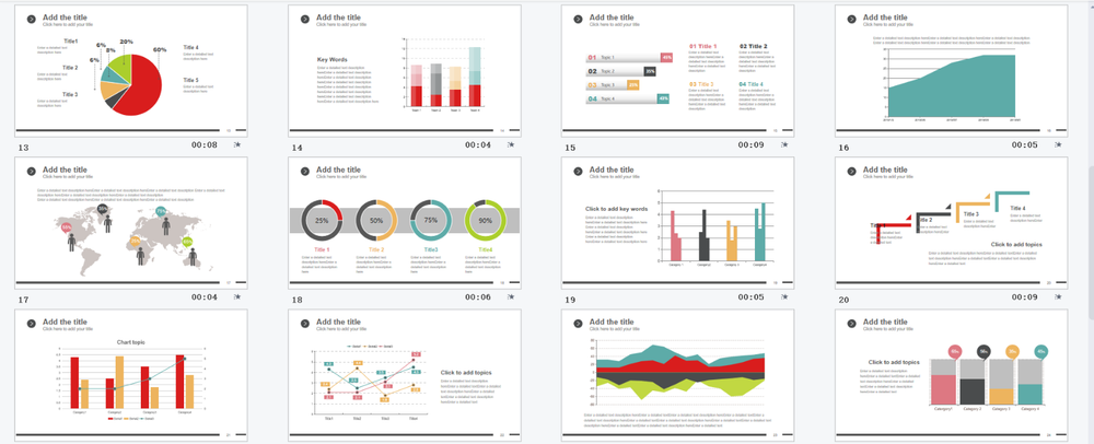 Professional PowerPoint edited Template-Business Summary Modify easily 34 pages