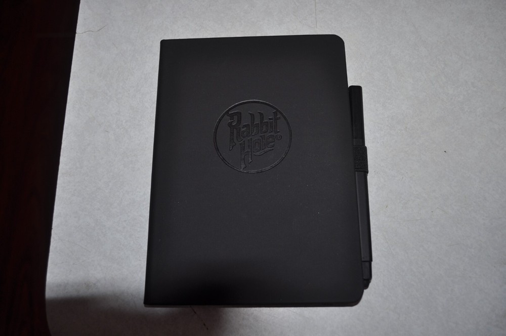 Rabbit Hole Hardcover Notebook With Pen