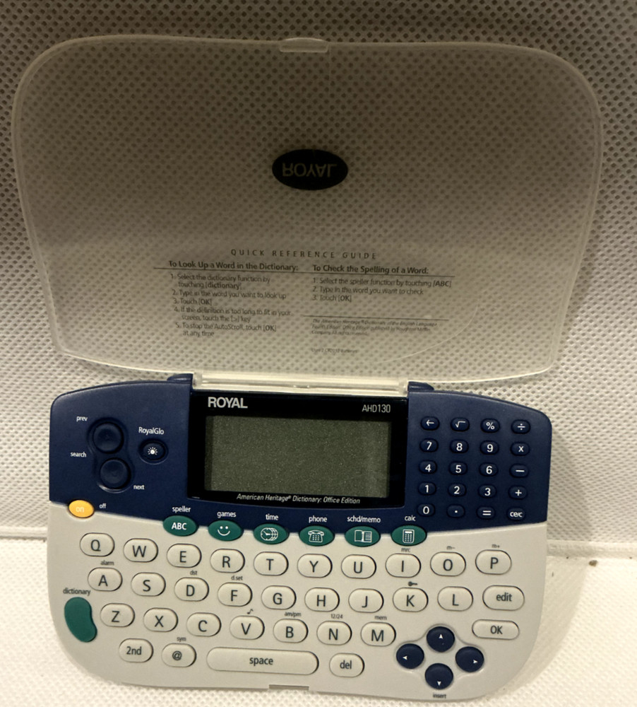 Royal AHD130, Dictionary Office Edition