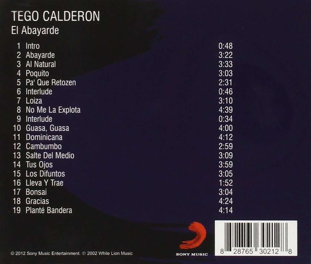Tego Calderon EL ABAYARDE (CD)