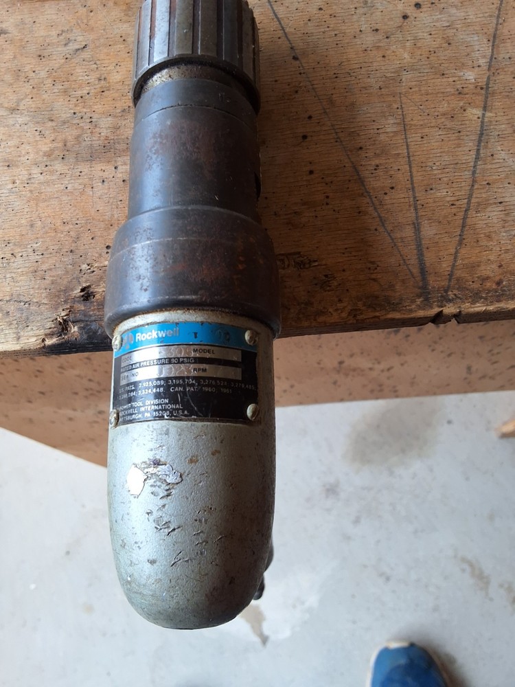 Rockwell, pneumatic drill