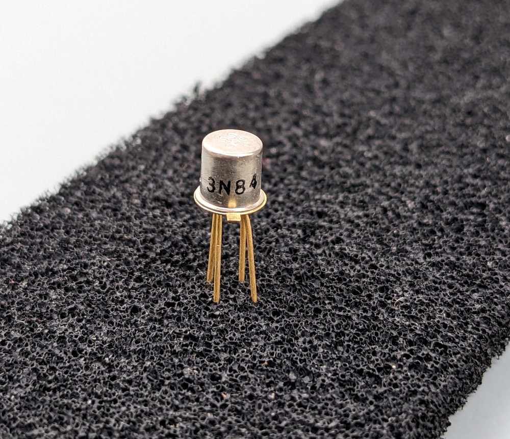(4) GE 3N84 SCR Transistors