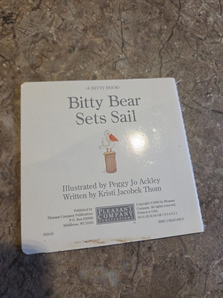 Bitty Bear Sets Sail A Bitty Book