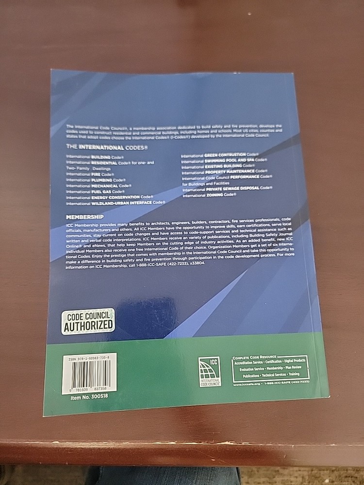 2018 International Building Code by International Code Council (2017, Paperback)