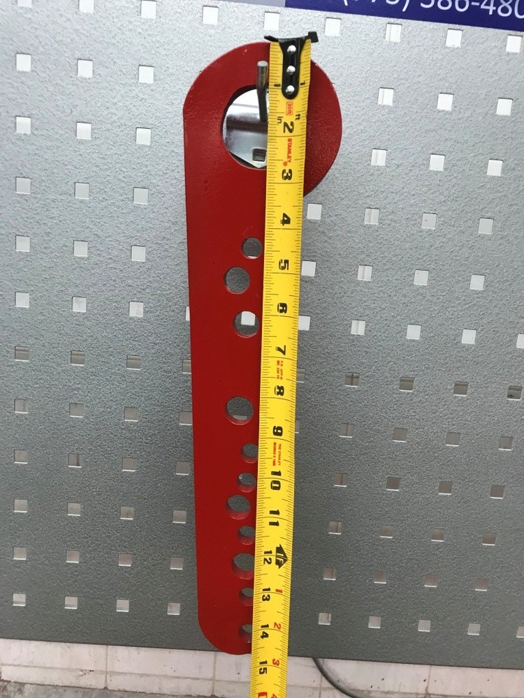 Power-TEC 91066 style Multi hole Pull Plate Auto Body Frame Machine tool clamps