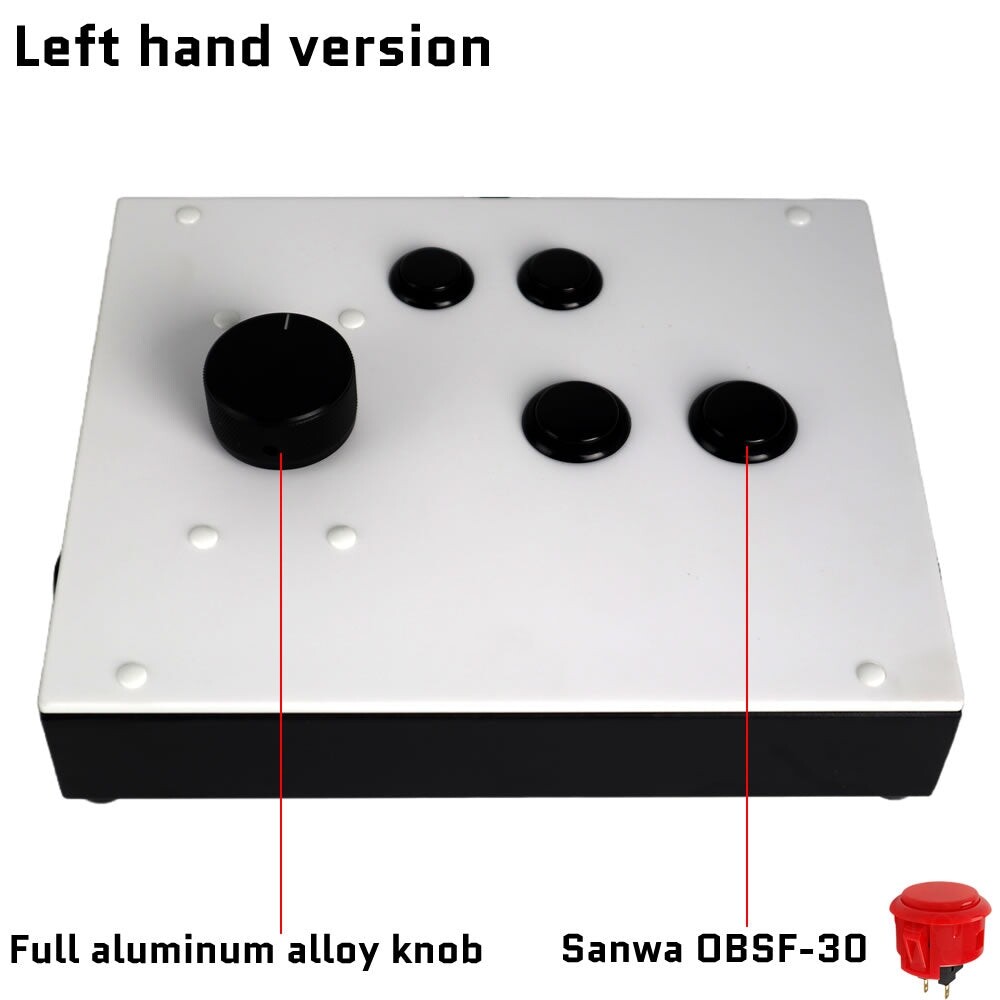 FightBox R5 USB Arcade Game Spinner Controller For MAME RetroArch Raspberry Pi P