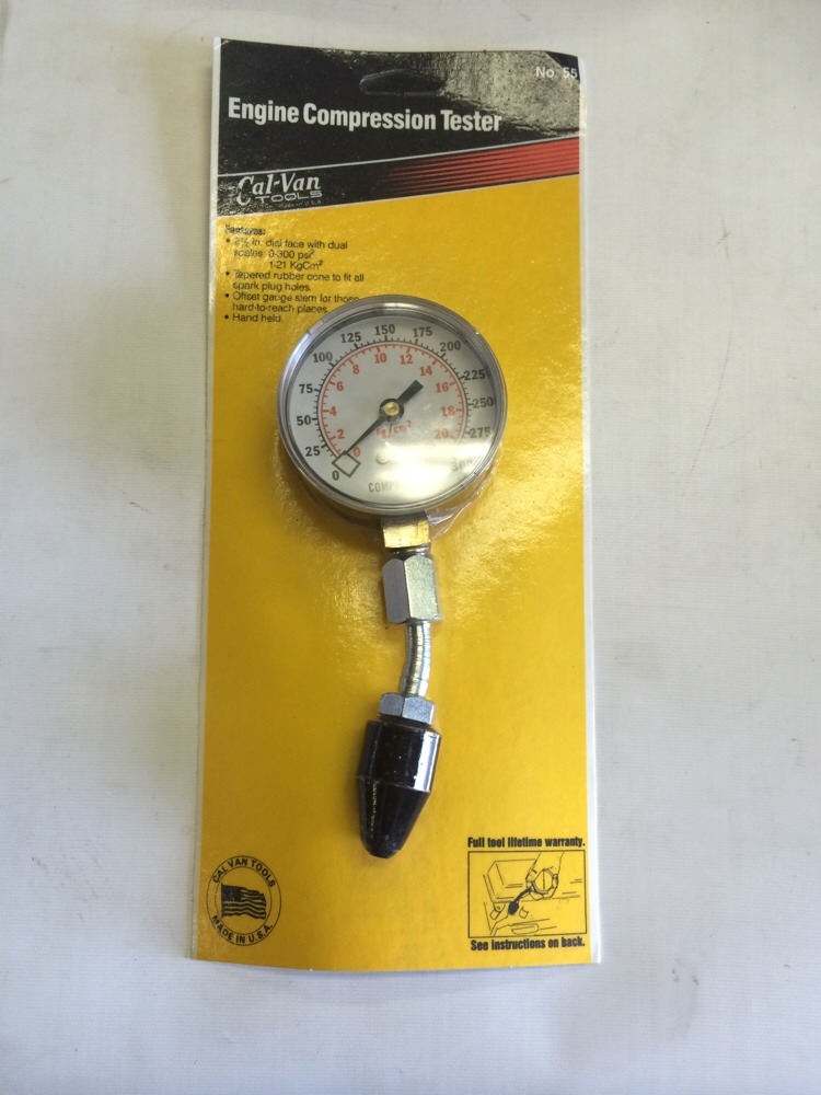 ENGINE COMPRESSION TESTER 0-300PSI MADE IN USA