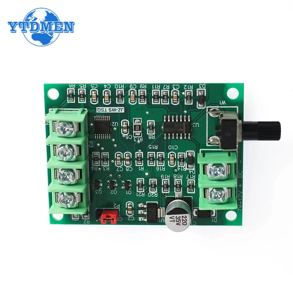 5V-12V Brushless Motor Drive Controller Reverse & Over-Current Protection