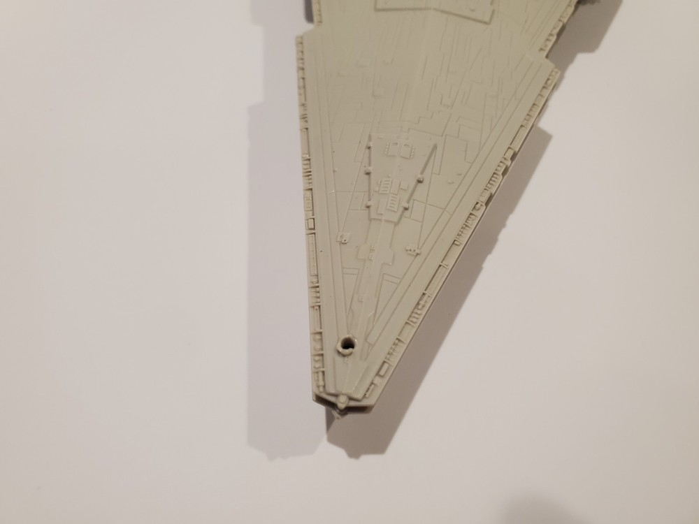 Star Wars Imperial Star Destroyer Electronic Model Revell Snap Tite - Untested