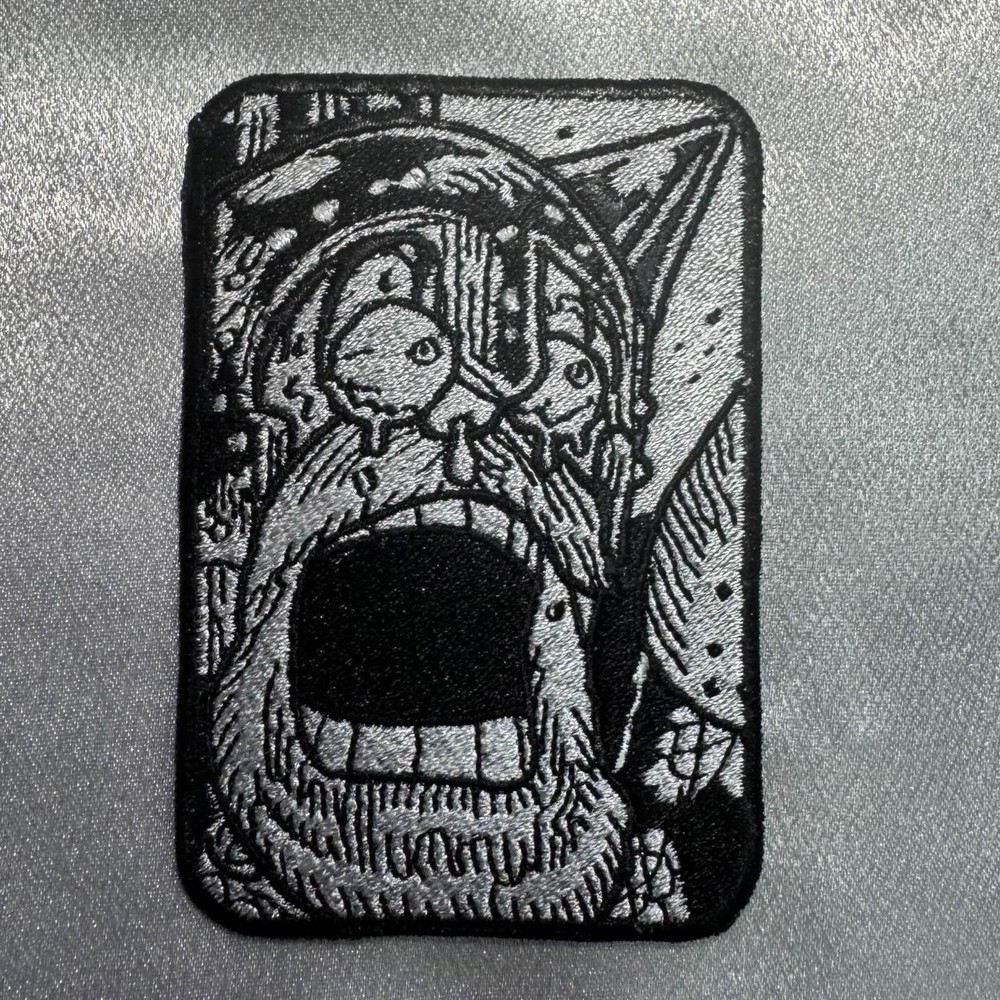 One Piece Monkey D. Lucy Scream Embroidery Patch