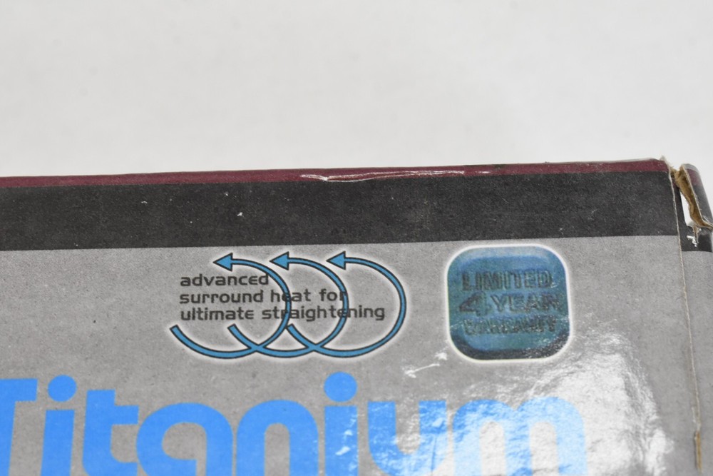 Nano Titanium Plate LED Temperature Settings Digital Ionic Straightener 1-1/4"