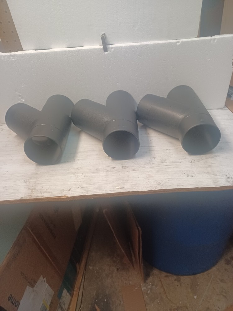 4 In. Dust Collection System  Y Fitting/Coupler