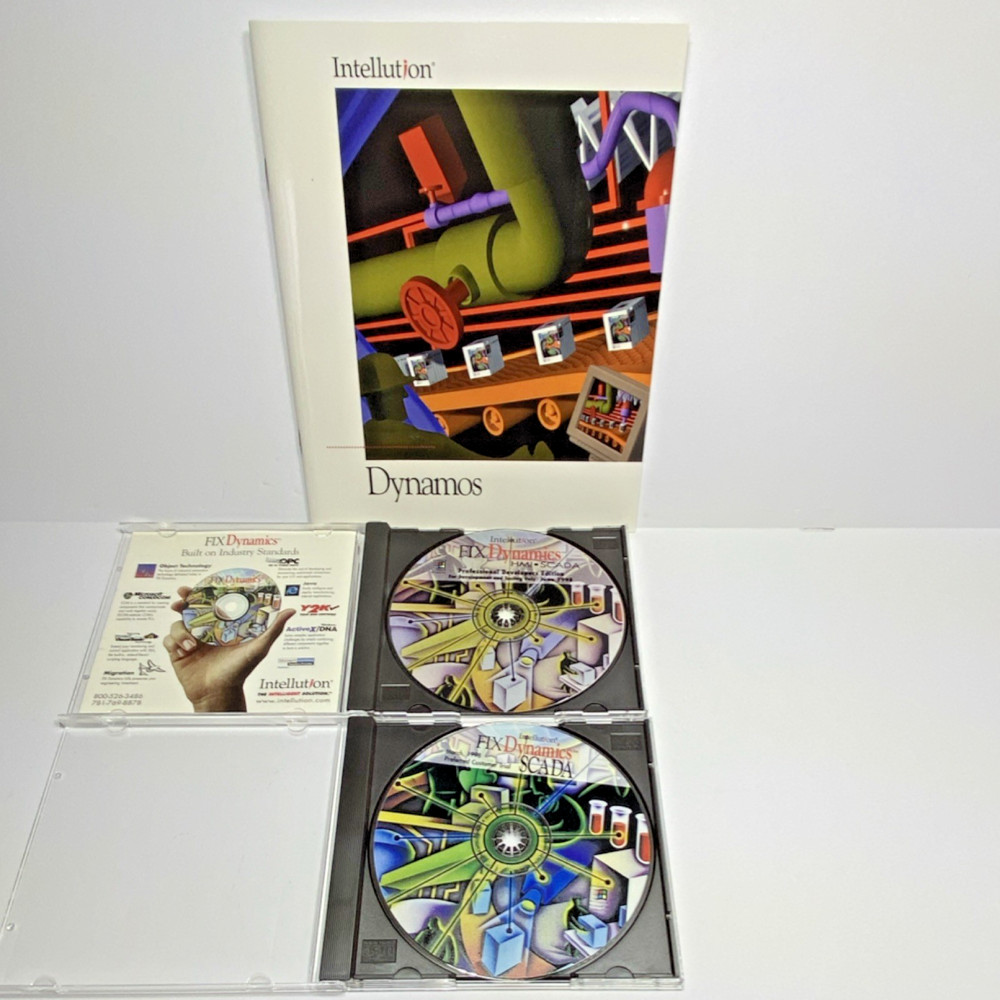 Intellution FIX Dynamics HMI/SCADA Software for Microsoft Windows, CD Edition