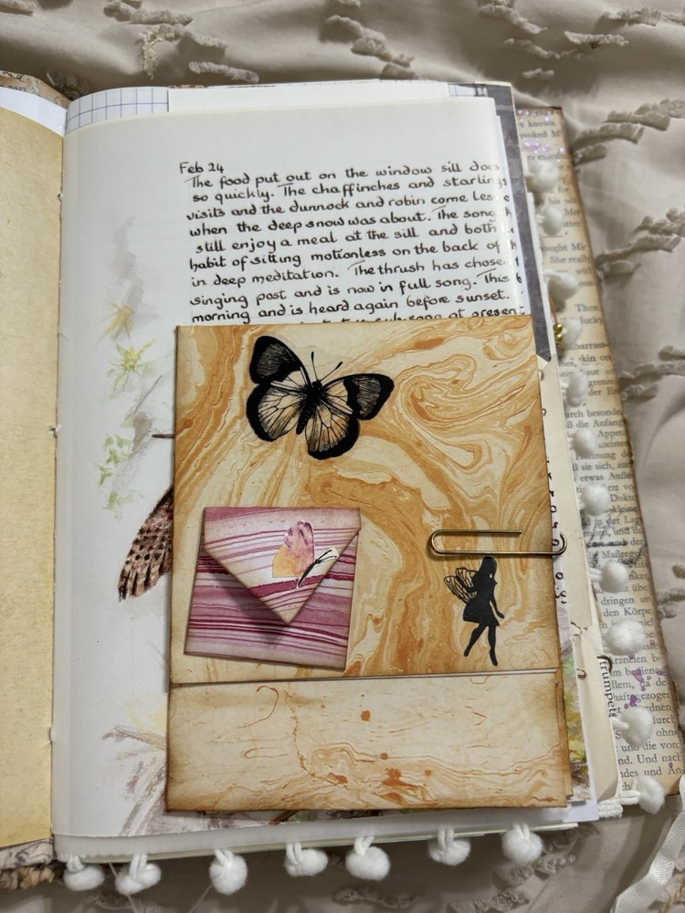 Junk Journal Fairy Themed