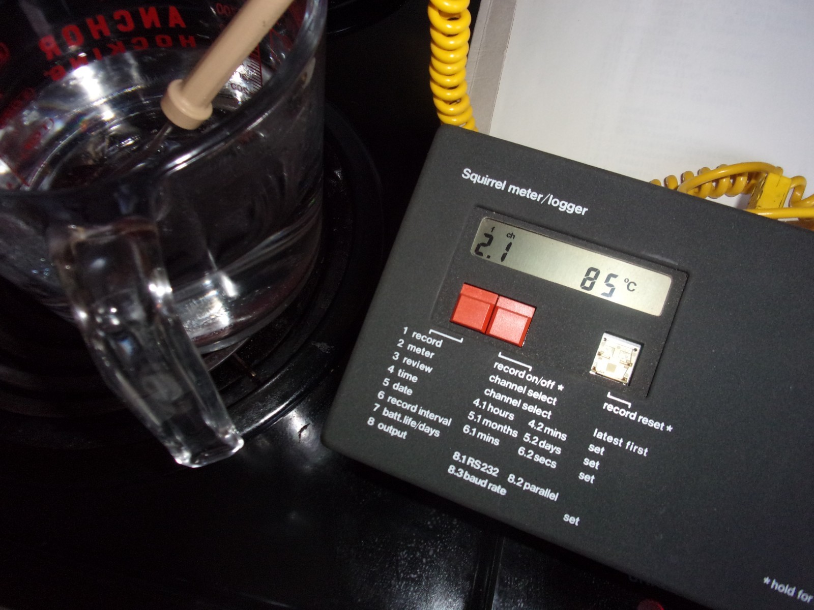 Grant SQ-4K Data Logger 12-BIt Squirrel Meter 0 to 250 C