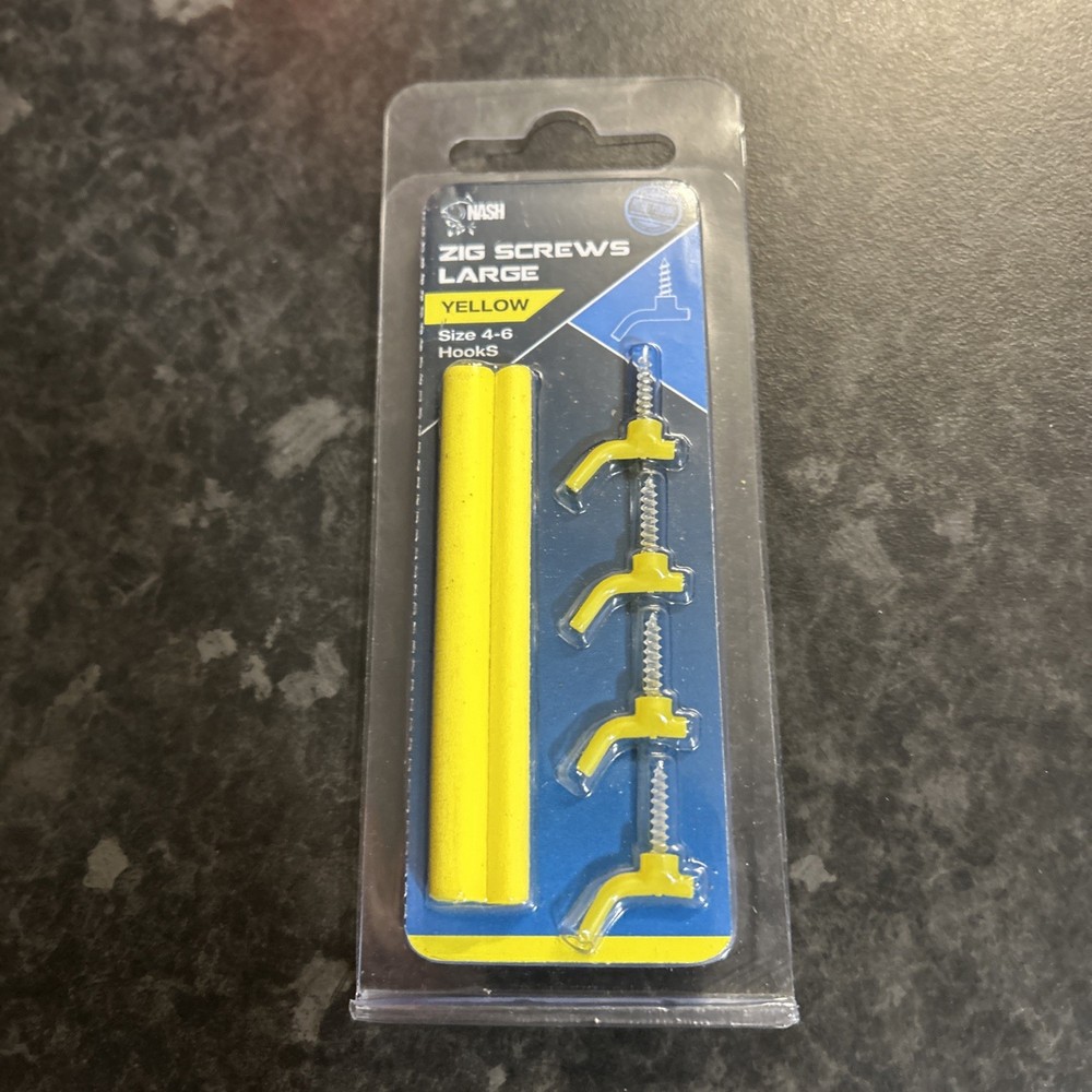 Nash Zig Screws Large Yellow