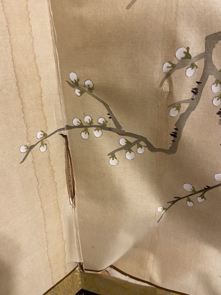 japanese 4 panel screen / divider