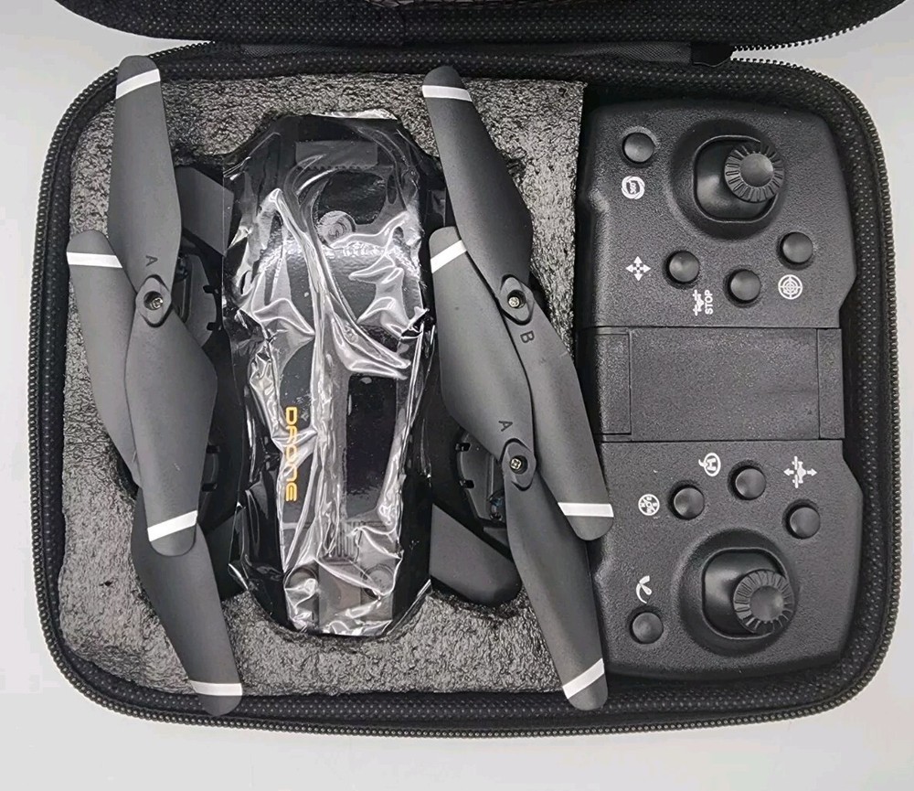 Wireless FPV Drone with HD Camera, Black