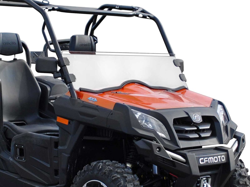 SuperATV Scratch Resistant Half Windshield for CFMOTO UForce 500/ 800 (2014+)