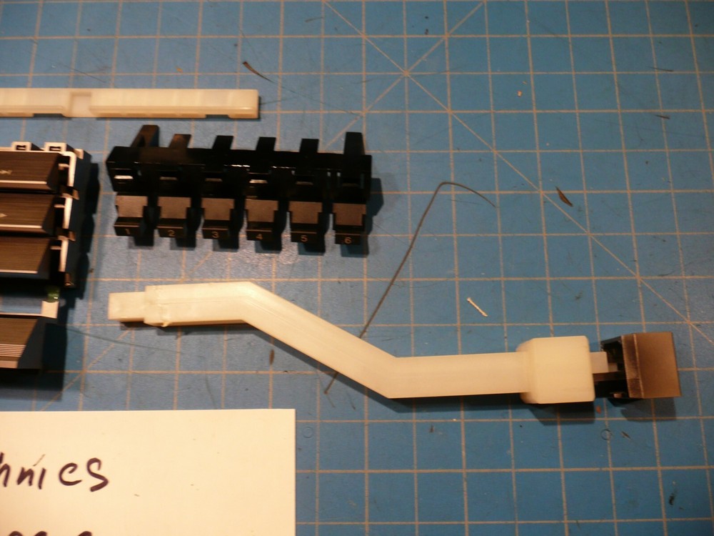 Technics SL-P406C CD Changer Replacement Parts Full Set Push Control Buttons