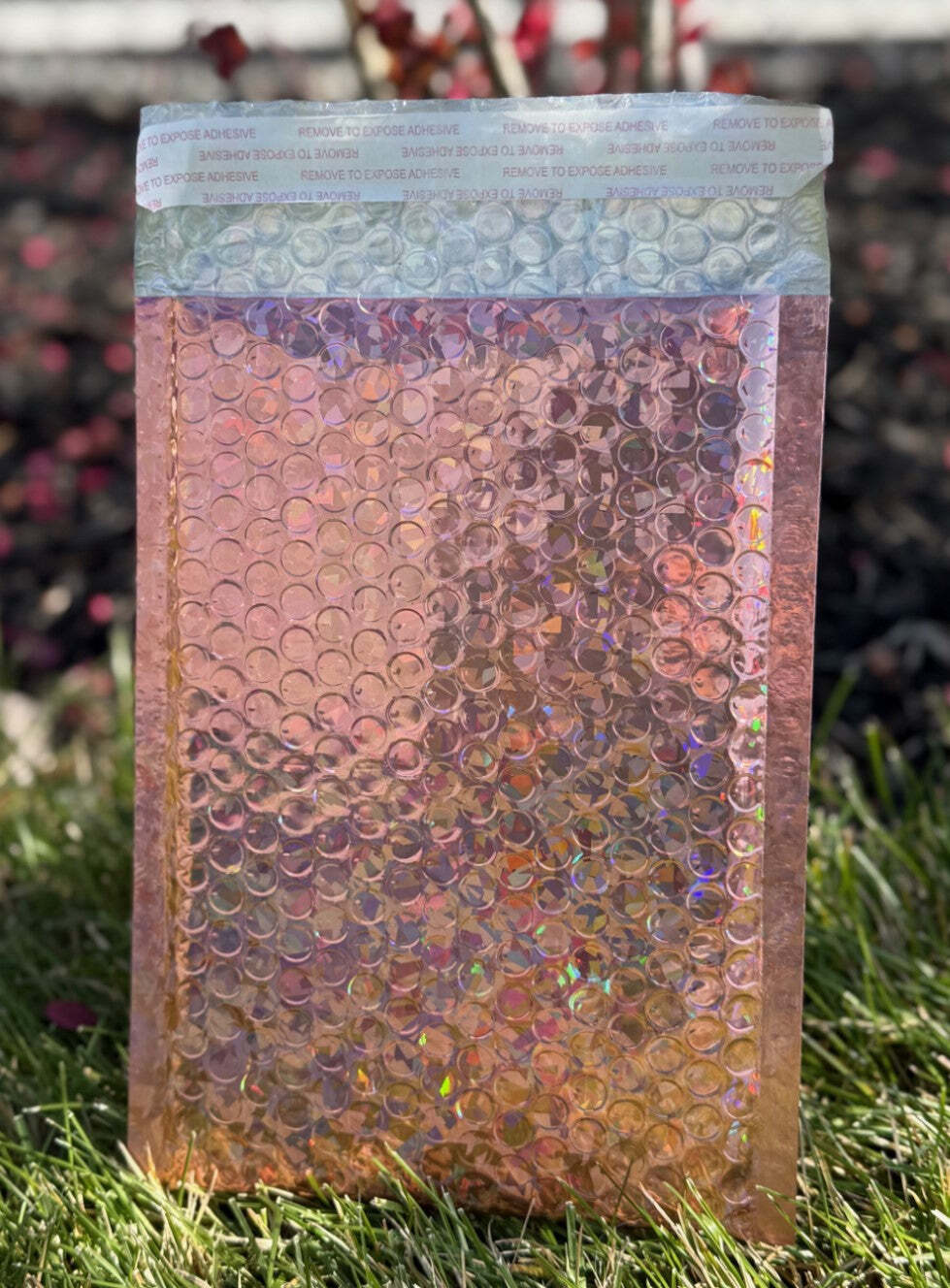 Pick 25-1000 Pack Rose Gold Bubble Envelope #0 6x10 Inch Metallic Glamour Mailer