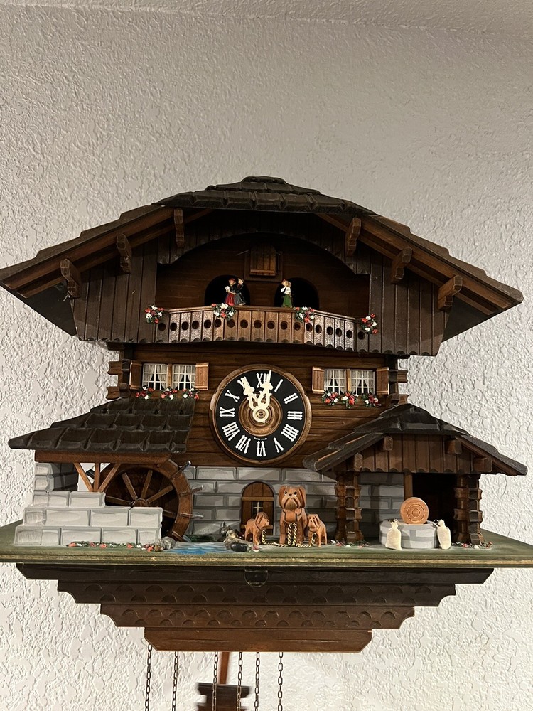 Vintage 1 day cuckoo clock