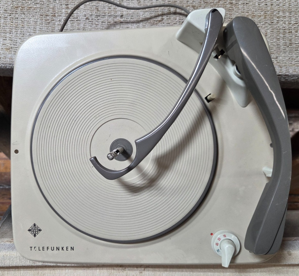 Vintage Telefunken Turntable Record Player Changer Form Korting Console Stereo