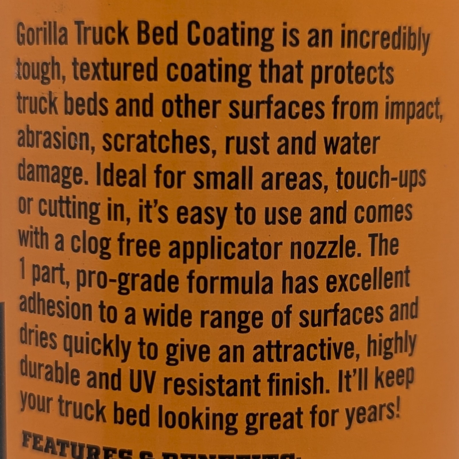 Gorilla Truck Bed Liner Coating 3x 14.3oz Aerosol Spray Case Durable Protection