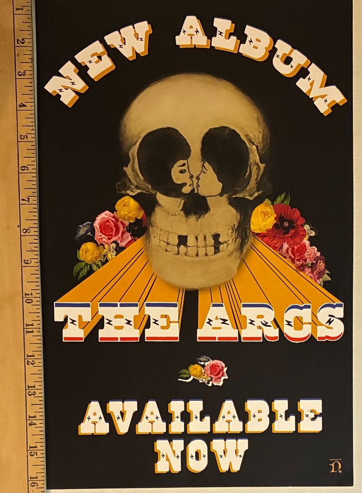 the ARCS yours dreamily Promo Poster rolled the BLACK KEYS rock 10x16"