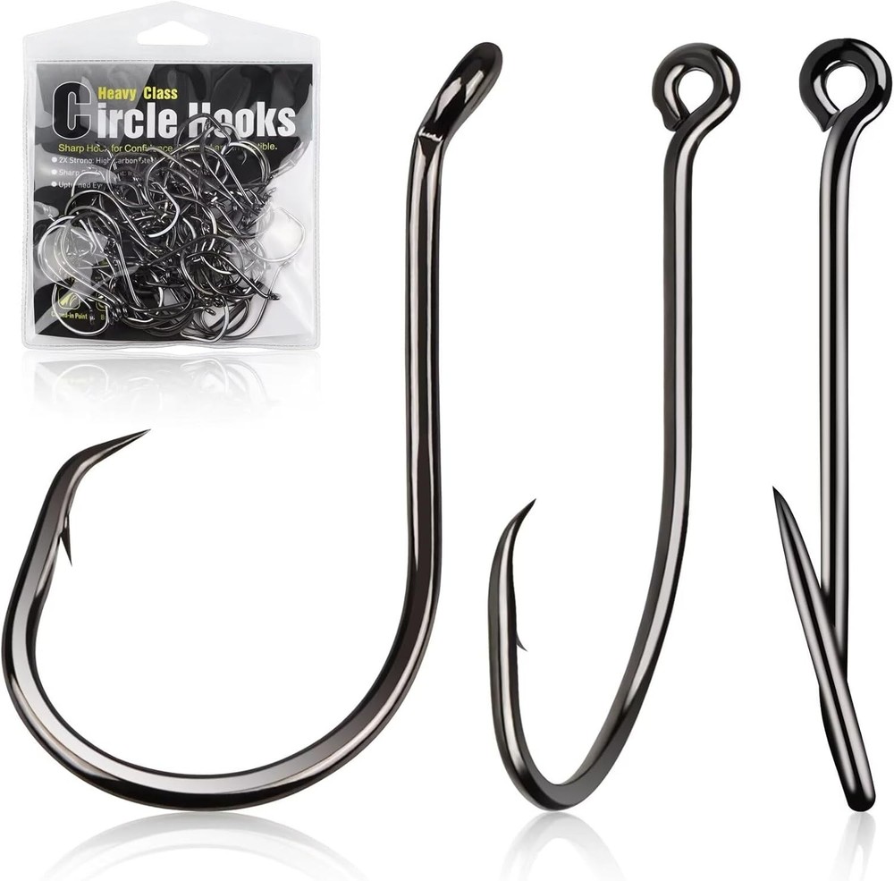 Circle Hooks for Catfish 2X Strong Catfish Hooks Ocus Circle
