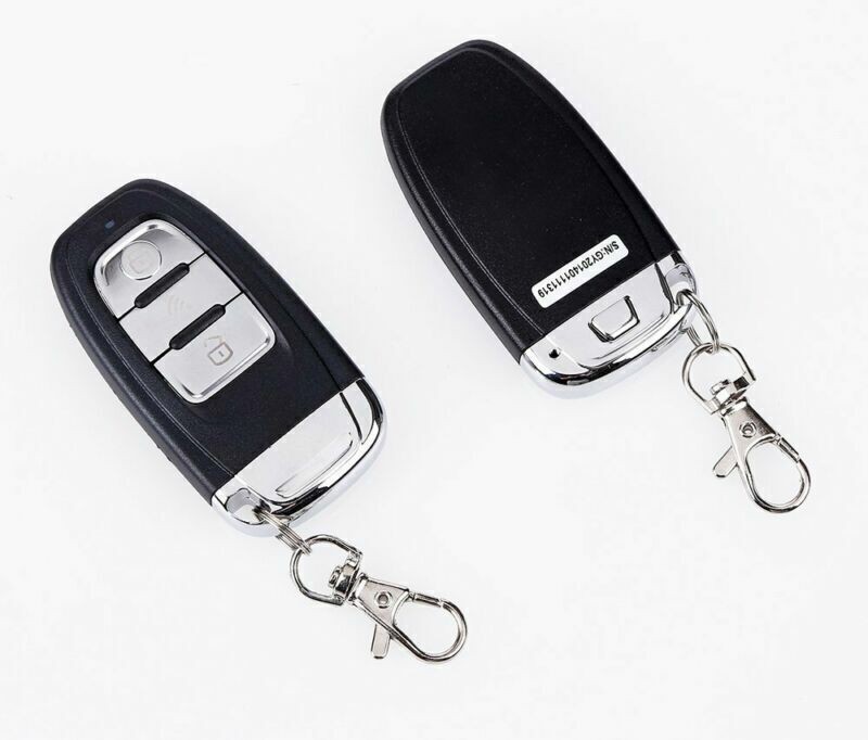 Car Security System Vibration Alarm Ignition Engine Start Push Button Remote C8