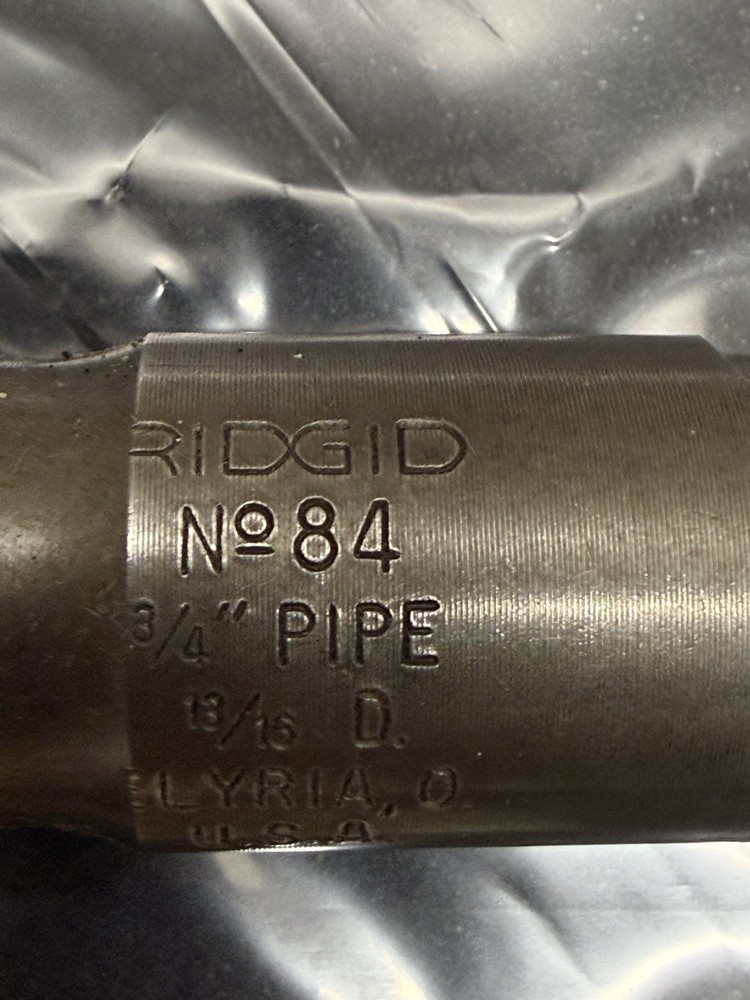 RIDGID PIPE EXTRACTOR # 84 3/4" PIPE NEW