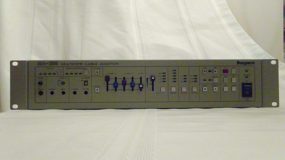 Ikegami MA-200 Multicore Cable Adaptor Camera Control Unit Base Station CCU