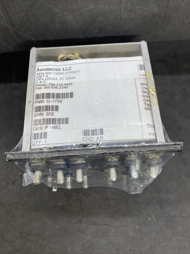 Gables Engineering Audio Control Panel - PN: G-1796 With Maintenance Release