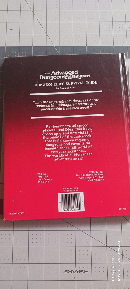 Advanced Dungeons & Dragons Dungeoneer's Survival Guide