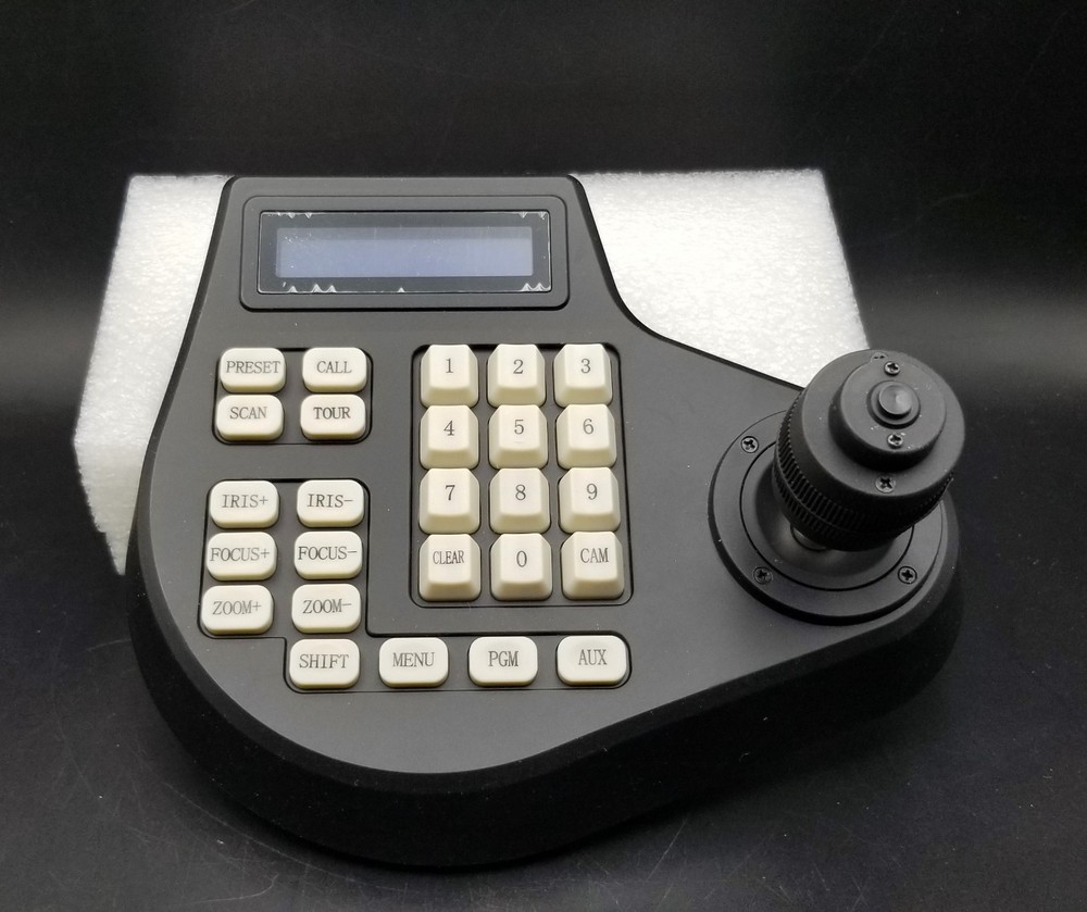 4D Speed Dome Keyboard Controller ~ Open Box ~ Never Used ~ Hotkey Control