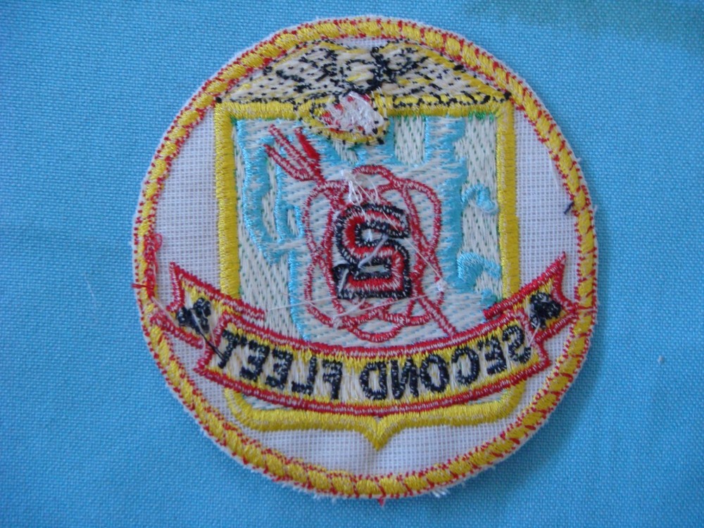 PATCH US NAVY UNITED STATES 2nd SECOND FLEET