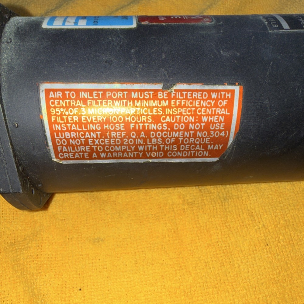 Mitchell EDO-AIRE Model 5000E- Attitude Gyro Used Good Condition