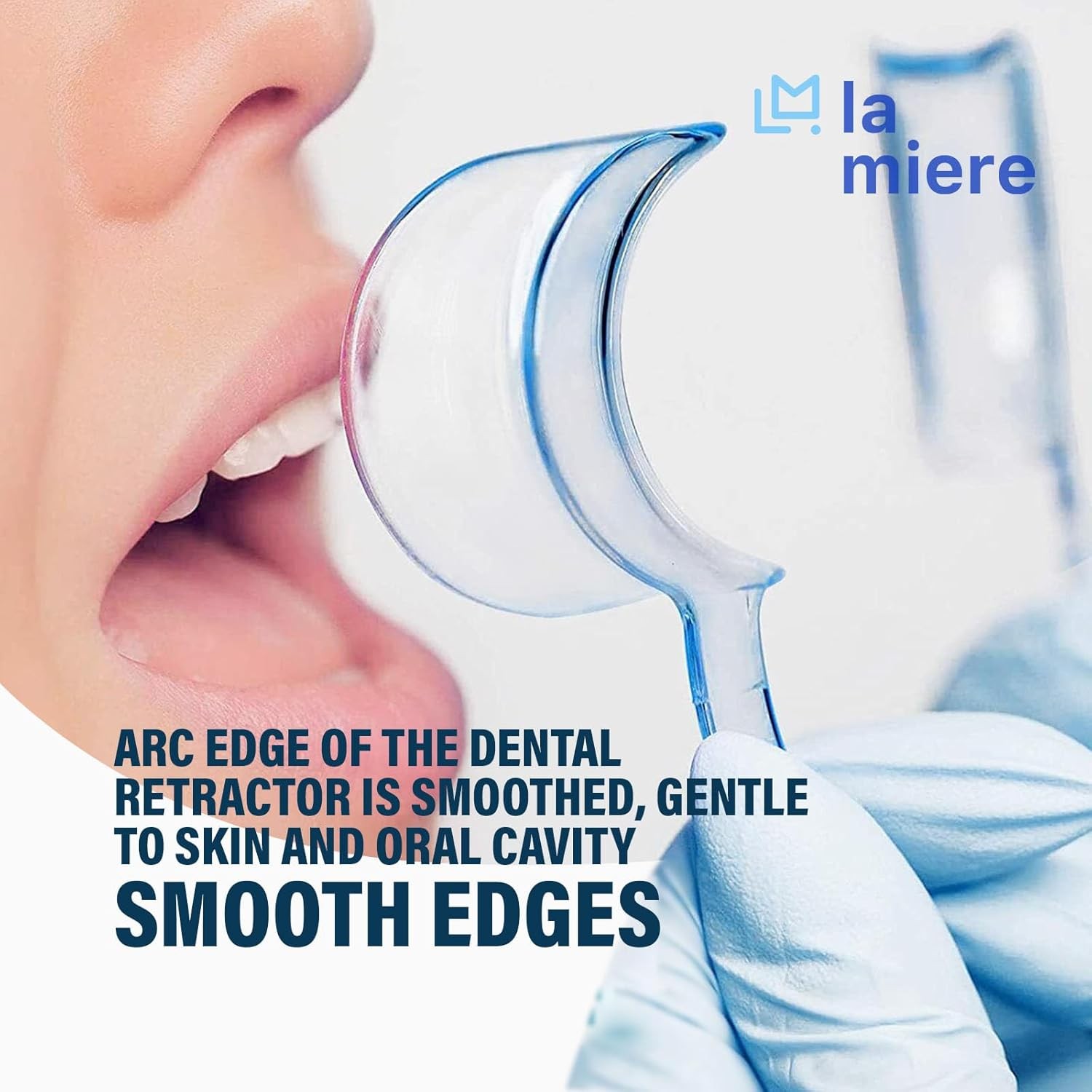 Retractor de Mejillas Dental Abre Bocas Autoclavable en Forma de C para Dental