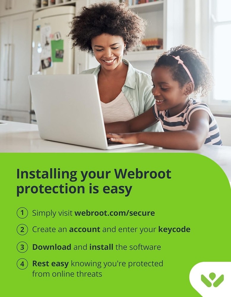Antivirus Software 2025 | 3 Device | 1 Year Pc/Mac with Keycard
