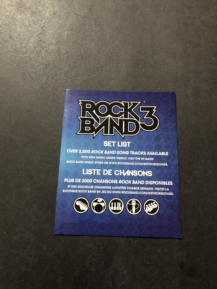 rock band 3 ps3 Insert
