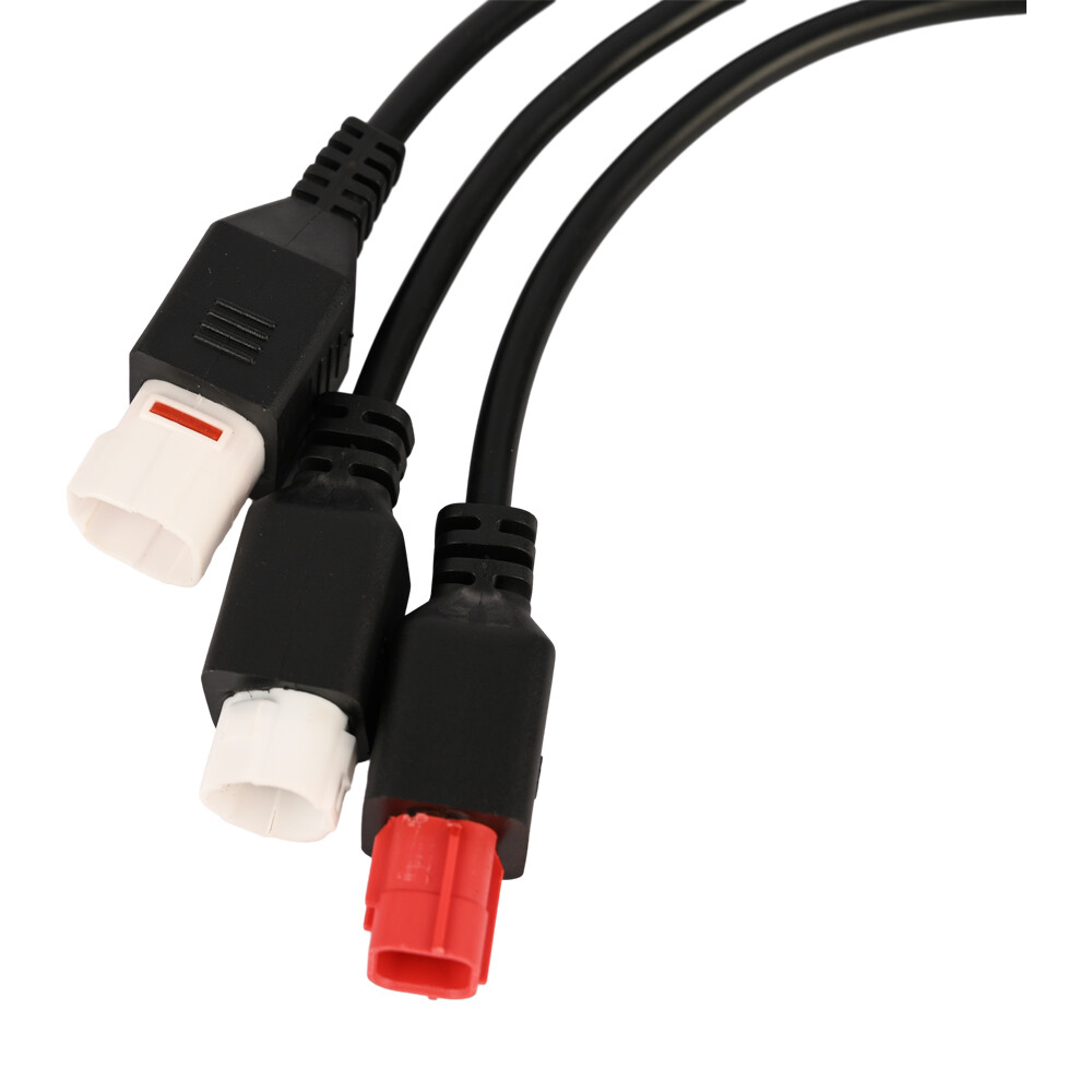 3pin 4 pin 6p 3in1 OBD2 Diagnostic Adapter Connector Cable For Yamaha Motorcycle